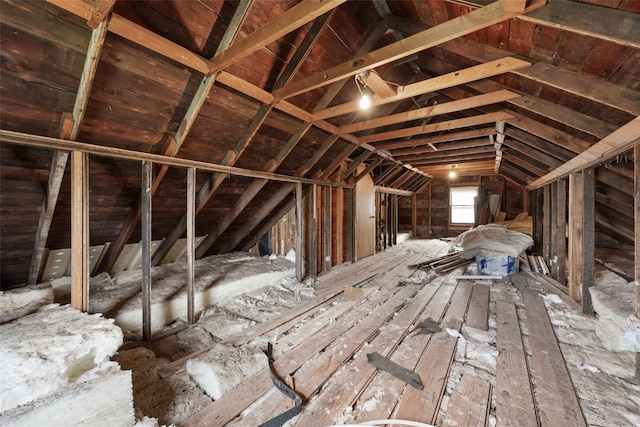 307 2nd Ave, Clarence, IA 52216 - view of unfinished attic