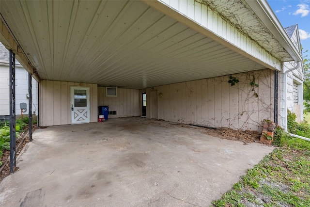 307 2nd Ave, Clarence, IA 52216 - view of patio / terrace with an attached carport