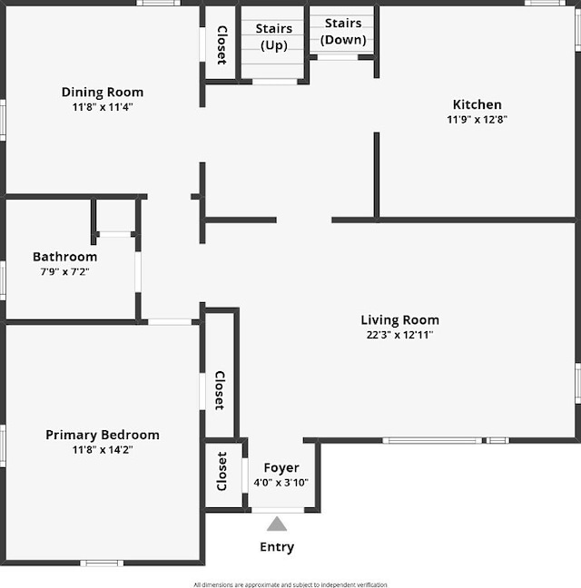 307 2nd Ave, Clarence, IA 52216 - floor plan / room layout