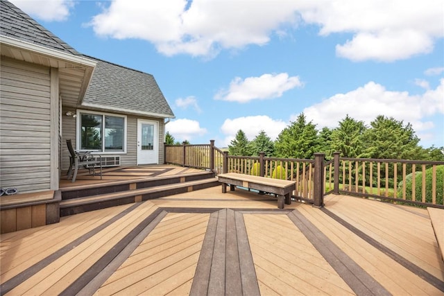 1355 Red Star Rd, Tipton, IA 52772 - view of deck
