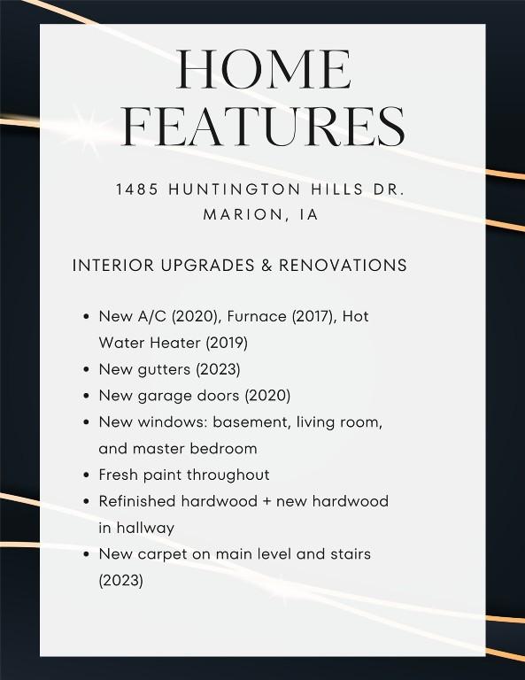 1485 Huntington Hills Dr, Marion, IA 52302 - view of miscellaneous document