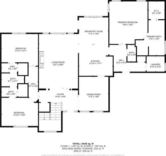 1485 Huntington Hills Dr, Marion, IA 52302 - floor plan / room layout