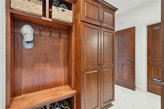 1485 Huntington Hills Dr, Marion, IA 52302 - mudroom with light tile patterned floors