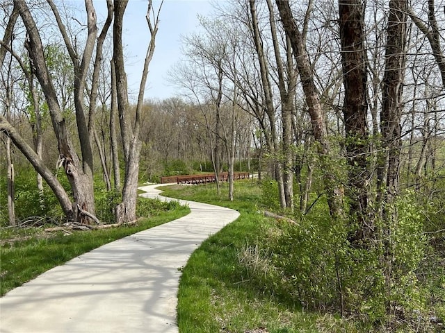 1417 Legend Dr, Tiffin, IA 52340 - surrounding community with a view of trees