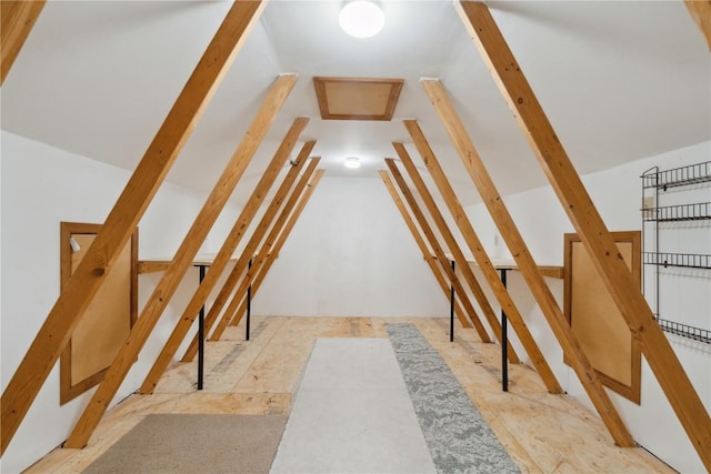 6405 Hillcrest Rd, Cedar Rapids, IA 52404 - unfinished attic with stairs