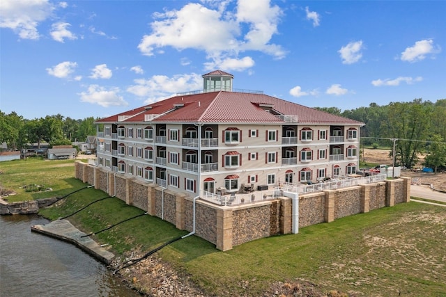 1871 Ellis Blvd NW Unit 309, Cedar Rapids, IA 52405 - view of property with a water view