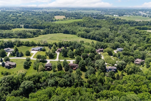 4644 Rapid Creek Trl NE, Iowa City, IA 52240 - aerial view of a heavily wooded area