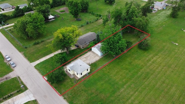 2339 Rompot St SE, Cedar Rapids, IA 52403 - aerial view of property and surrounding area with property parcel outlined