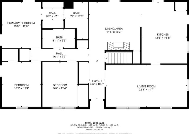 1626 High View Dr, Mount Vernon, IA 52314 - home floor plan