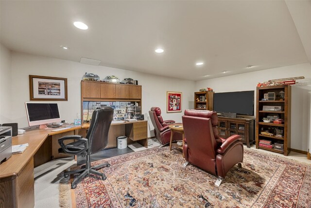 3009 Terry Dr SE, Cedar Rapids, IA 52403 - office with recessed lighting