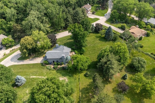 13 S View Dr NE, Iowa City, IA 52240 - aerial view of property and surrounding area