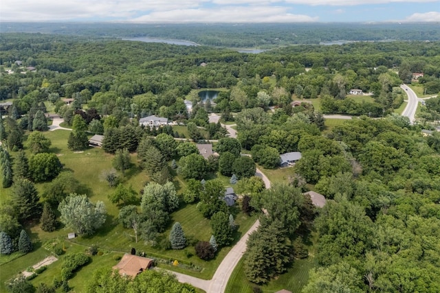 13 S View Dr NE, Iowa City, IA 52240 - drone / aerial view of a heavily wooded area