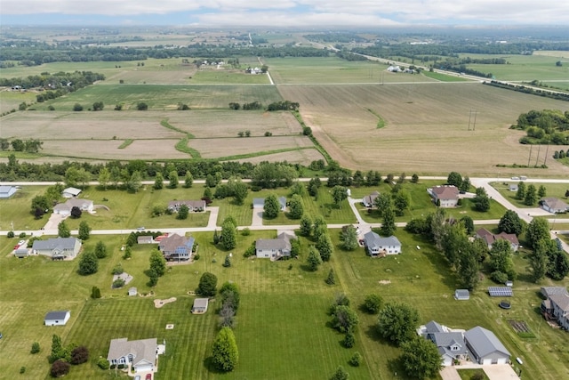 3017 Peaceful Dr, Riverside, IA 52327 - aerial view of property and surrounding area featuring rural landscape and extensive farmland