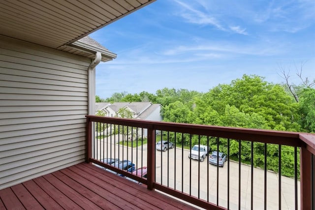 1080 Rachael St Unit 304, North Liberty, IA 52317 - view of wooden terrace