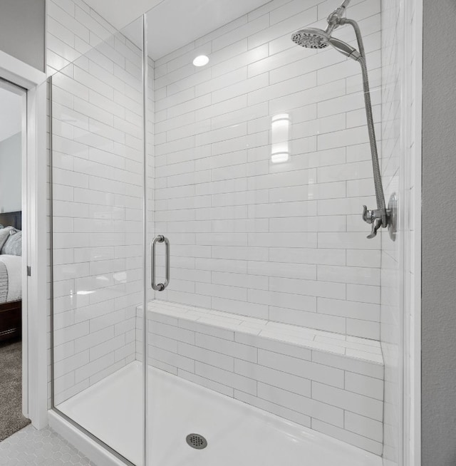 6318 Rapids Ridge Rd NE, Cedar Rapids, IA 52411 - ensuite bathroom with a shower stall