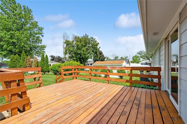 32 29th Ave SW, Cedar Rapids, IA 52404 - view of wooden deck
