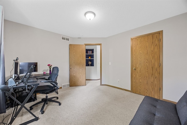 3511 E Ave NW Unit D, Cedar Rapids, IA 52405 - office area with carpet and baseboards
