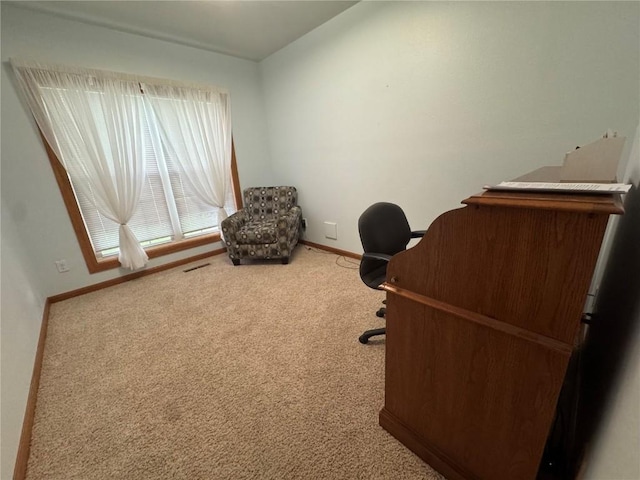 4610 Westchester Dr NE Unit A, Cedar Rapids, IA 52402 - carpeted home office with baseboards