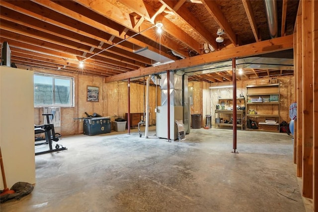 7025 Walden Rd NE, Cedar Rapids, IA 52402 - basement featuring heating unit
