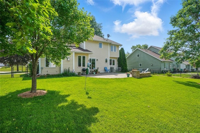 7025 Walden Rd NE, Cedar Rapids, IA 52402 - rear view of property featuring a patio