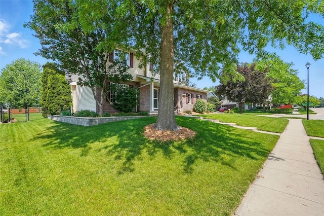 7025 Walden Rd NE, Cedar Rapids, IA 52402 - view of front of home with brick siding