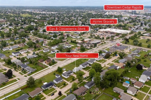 2430 Victoria Dr SW, Cedar Rapids, IA 52404 - aerial map of property and surrounding area