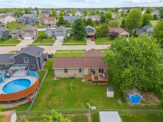 6813 Terrazzo Dr NW, Cedar Rapids, IA 52405 - aerial perspective of suburban area with a pool
