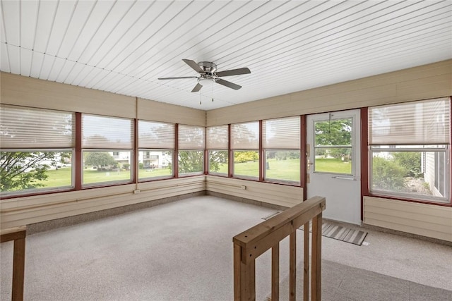 4111 Blue Jay Dr NE Unit A, Cedar Rapids, IA 52402 - unfurnished sunroom featuring carpet floors