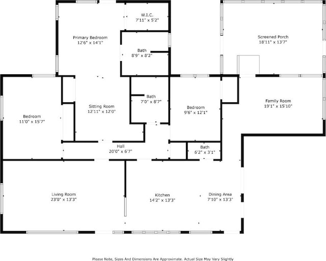 4324 C Ave NE, Cedar Rapids, IA 52402 - property floor plan
