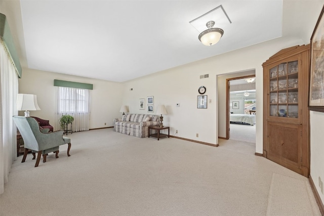4324 C Ave NE, Cedar Rapids, IA 52402 - sitting room featuring carpet and baseboards