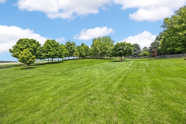 1782 Baker Ave, West Branch, IA 52358 - view of yard featuring view of wooded area
