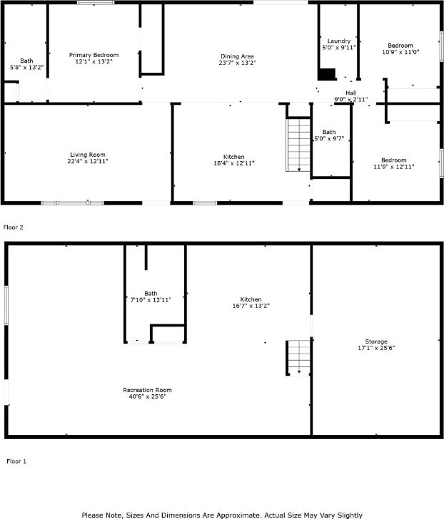 1782 Baker Ave, West Branch, IA 52358 - view of property floor plan