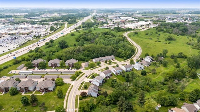 2273 Holiday Rd, Coralville, IA 52241 - aerial overview of property's location featuring nearby suburban area
