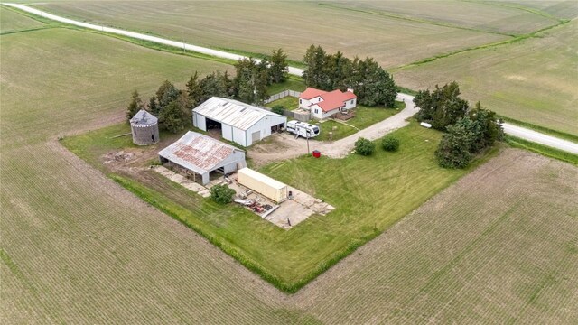 3152 66th St, Shellsburg, IA 52332 - aerial view of sparsely populated area
