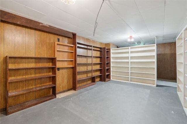 2241 Williams Blvd SW, Cedar Rapids, IA 52404 - finished below grade area with wood walls