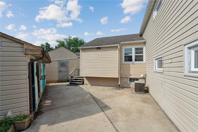 722 47th Ave, Amana, IA 52203 - view of patio featuring cooling unit