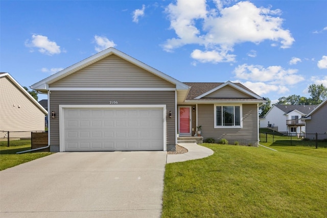 2106 Shady Grove Rd SW, Cedar Rapids, IA 52404 - single story home with concrete driveway and a garage