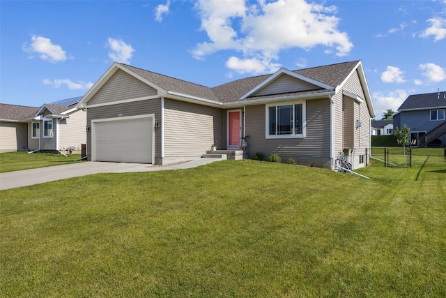 2106 Shady Grove Rd SW, Cedar Rapids, IA 52404 - ranch-style home with a garage, driveway, and a shingled roof
