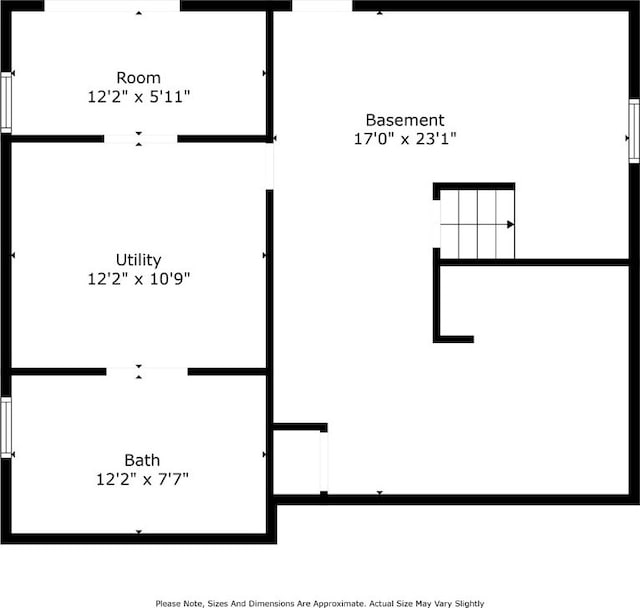 331 36th St NE, Cedar Rapids, IA 52402 - floor plan / room layout