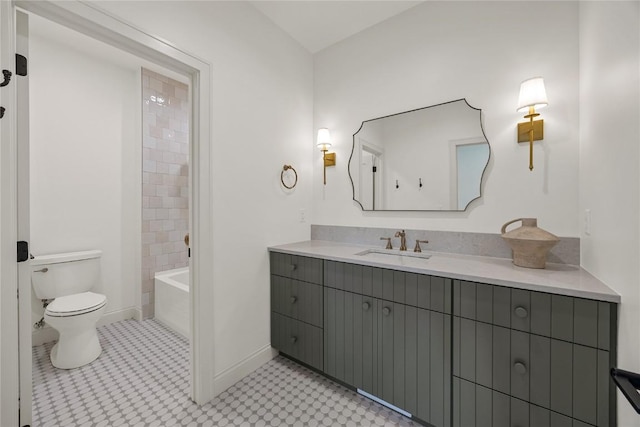 679 Allison Way, Iowa City, IA 52245 - full bath featuring vanity and tile patterned floors