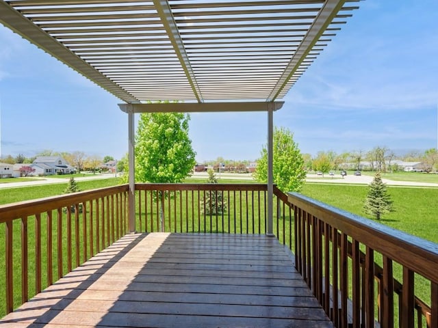 2940 Brookvalley Ct, Marion, IA 52302 - deck featuring a lawn