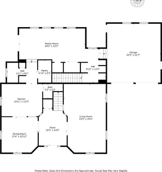 508 W 5th St, Vinton, IA 52349 - home floor plan