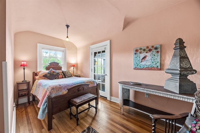 1900 Linden Dr SE, Cedar Rapids, IA 52403 - bedroom featuring hardwood / wood-style floors and baseboards
