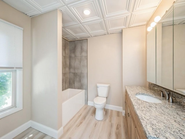 207 Prospect St NW, Blairstown, IA 52209 - full bath featuring vanity and wood finished floors