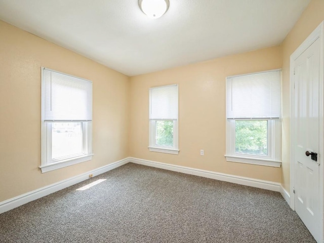 207 Prospect St NW, Blairstown, IA 52209 - carpeted empty room featuring baseboards