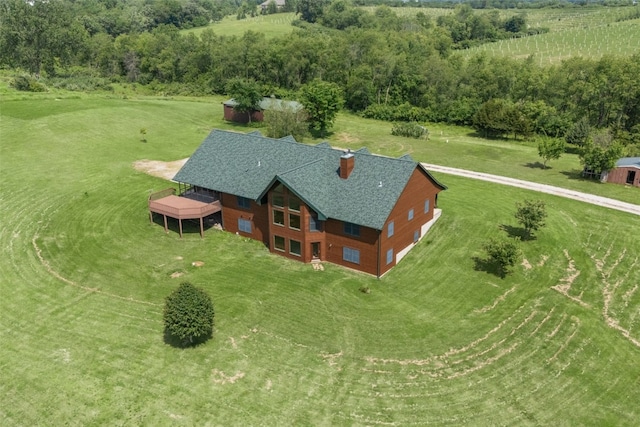 660 Garfield Rd, West Branch, IA 52358 - aerial view of sparsely populated area