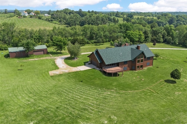 660 Garfield Rd, West Branch, IA 52358 - view from above of property