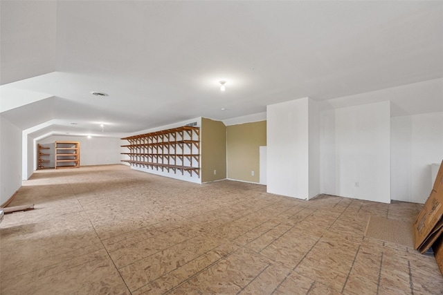 660 Garfield Rd, West Branch, IA 52358 - empty room featuring vaulted ceiling