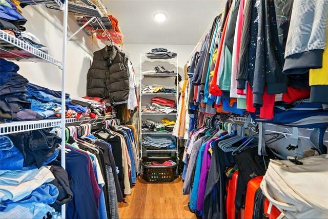 1643 Avalon Pl, Iowa City, IA 52245 - spacious closet with wood finished floors