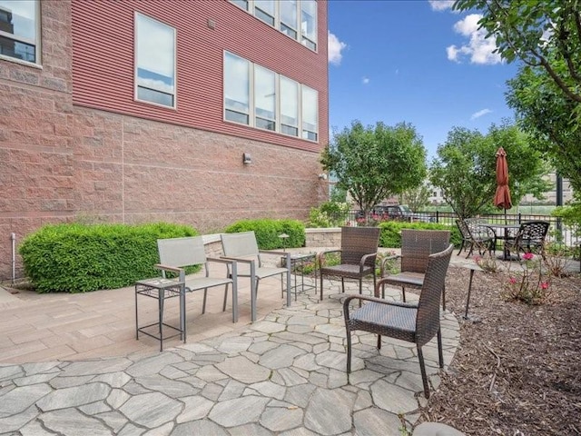 100 4th Ave SW Unit 204, Cedar Rapids, IA 52404 - view of patio